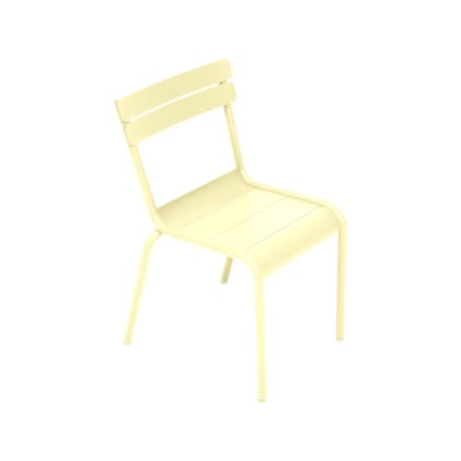 Fermob Gartenstuhl Kid Luxembourg für Kinder, Farbe Zitronensorbet (2er Set) Bild 1