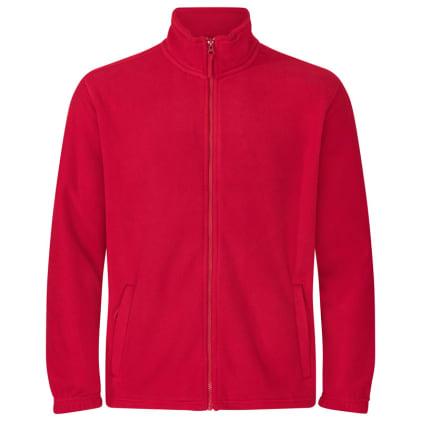 Fleecejacke mit Stehkragen & Reißverschlusstaschen – aus Antipilling-Fleece für Wärme, Komfort & Funktion im Pflegealltag. Bild 1