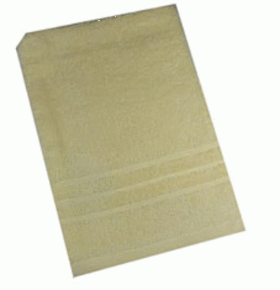 ​Hochwertiger Waschhandschuh aus Walkfrottier mit Baumwollbordüre. In verschiedenen Farben erhältlich. Bild 1