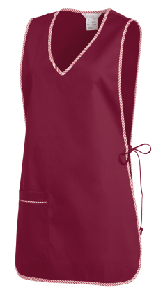 Robuste Überwurfschürze mit Bindebändern und Seitentasche – individuell anpassbar, pflegeleicht und ideal für den professionellen Arbeitsalltag. Bild 1