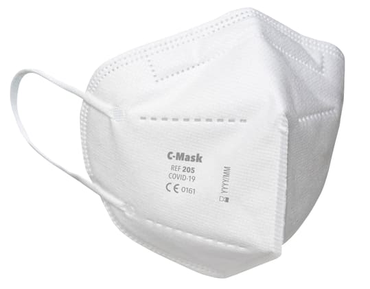 Atemschutzmaske FFP2 ohne Ventil, 20 Stk. Bild 1