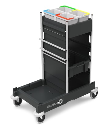 Numatic Reinigungswagen 4 (120L), SM1(Reflo) Bild 1