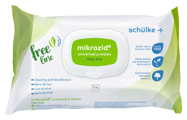 mikrozid universal p wipes free line Bild 1
