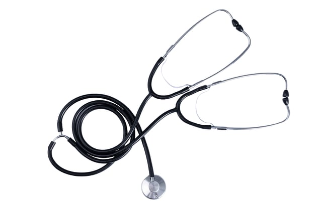 Lehrstethoskop, schwarz Bild 1