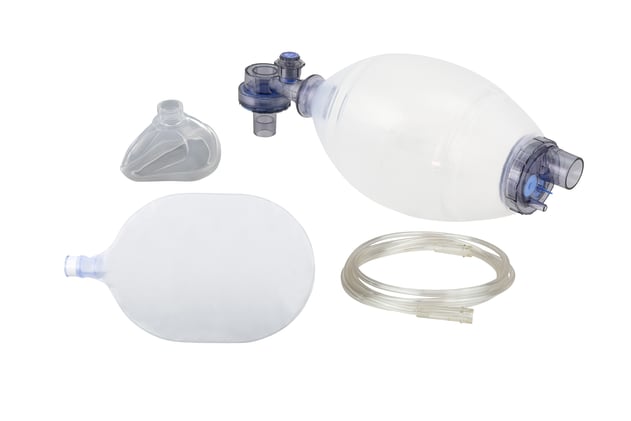 Beatmungsbeutel Silikon mit Maske Gr. 5 für Pflegeheime & Kliniken ✓ Silikon, top Preis-Leistung ► Gleich online kaufen bei WiBU! Bild 1