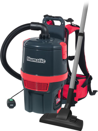 Numatic Batterie-Rucksacksauger RSB150NX mit Ladegerät Bild 1