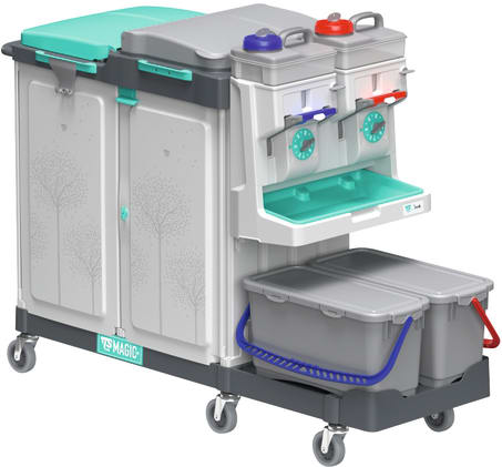 TTS Reinigungswagen Magic System 810E Bild 1