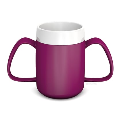 Trinkbecher mit 2 Henkeln mit Trink-Trick 815 (10er-Pack) ✓ für Pflege & Klinik, sofort lieferbar ► Gleich online bei WiBU bestellen! Bild 1