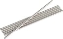 Edelstahl-Trinkhalme, Packung à 6 Stück Bild 1