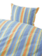 Bettbezug Emily mit bunten Streifen, Hotelverschluss & Bogenabnähern. Waschbar bei 95 °C. Kissenbezug separat erhältlich. Bild 1