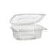 Rückstellproben Schalen mit Klappdeckel, R-PET Bild 2