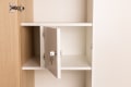 Kleiderwäscheschrank, B 100 x H200 x T60 cm, 2-türig Bild 3