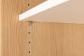Kleiderwäscheschrank, B 100 x H200 x T60 cm, 2-türig Bild 4