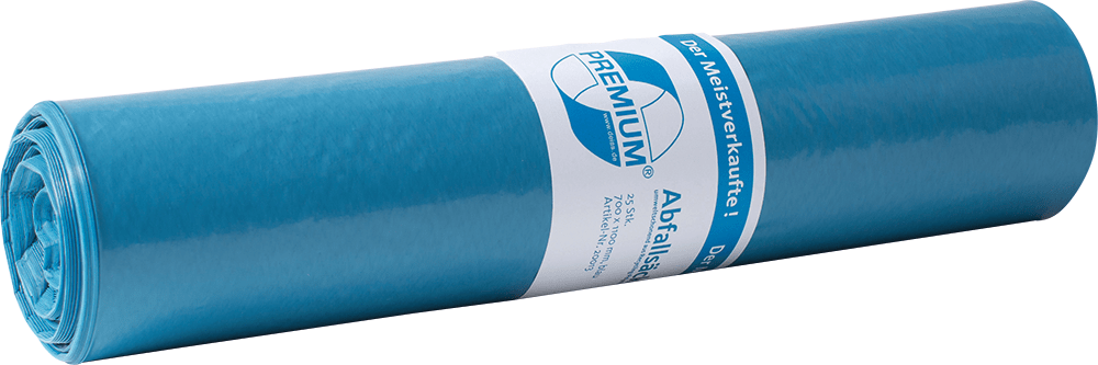 Müllsack 120 L standard blau 800 x 1000 mm