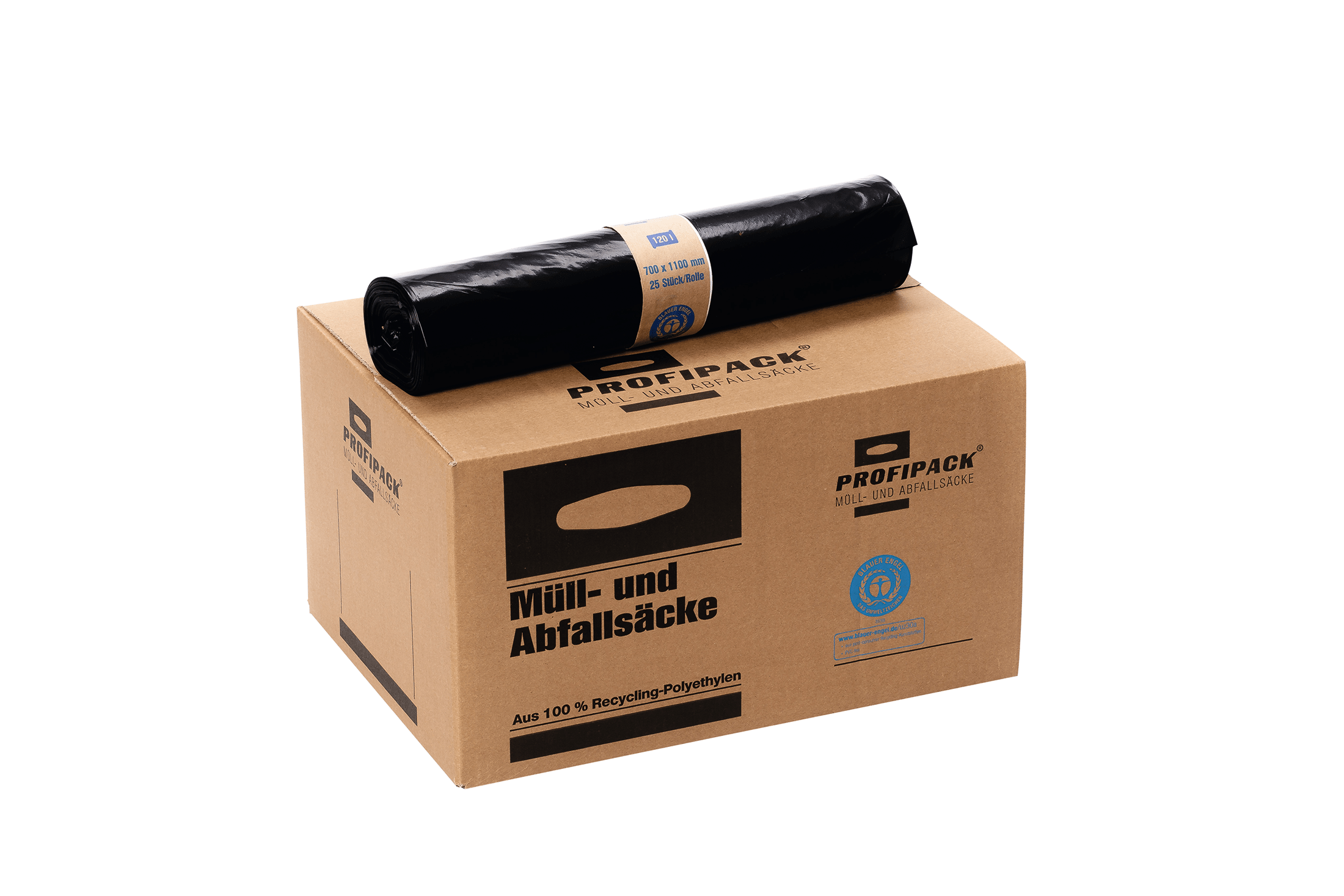 Müllsack 120 L standard schwarz