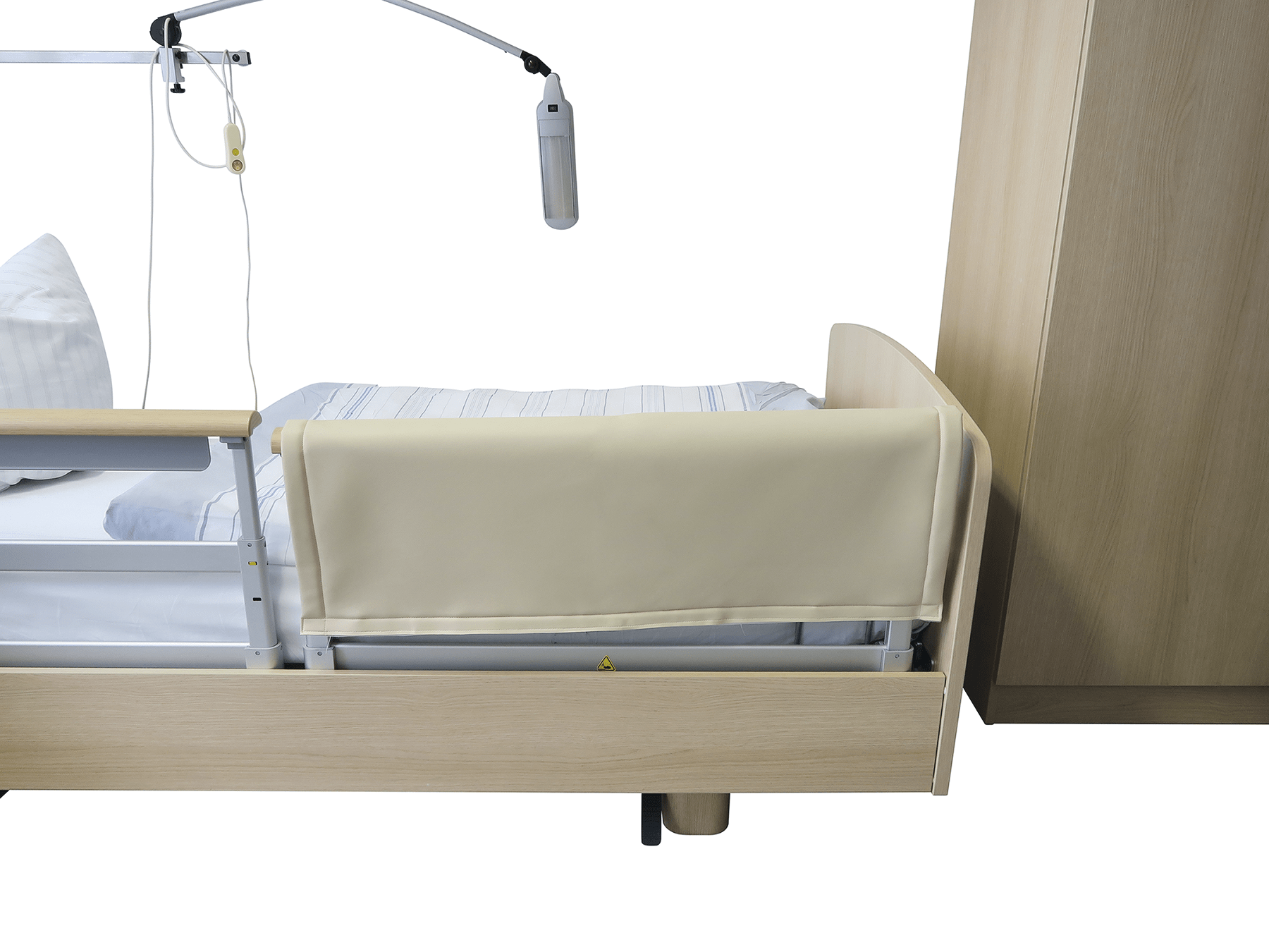 Seitengitterpolster für geteilte Seitengitter