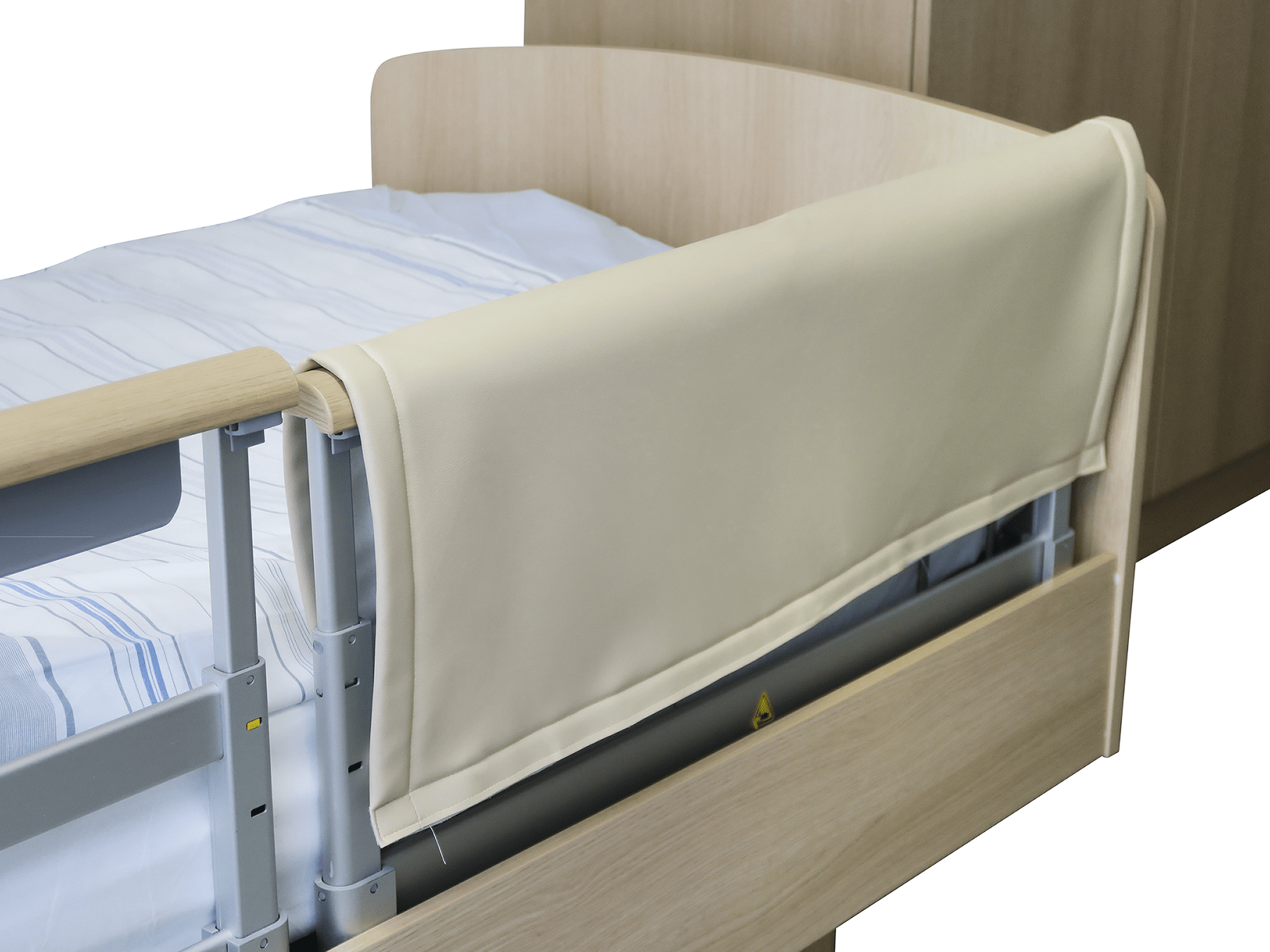 Seitengitterpolster für geteilte Seitengitter