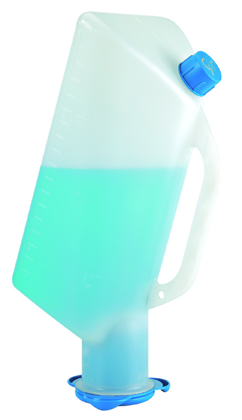 Urinflasche Urolis mit Rückflußschutz