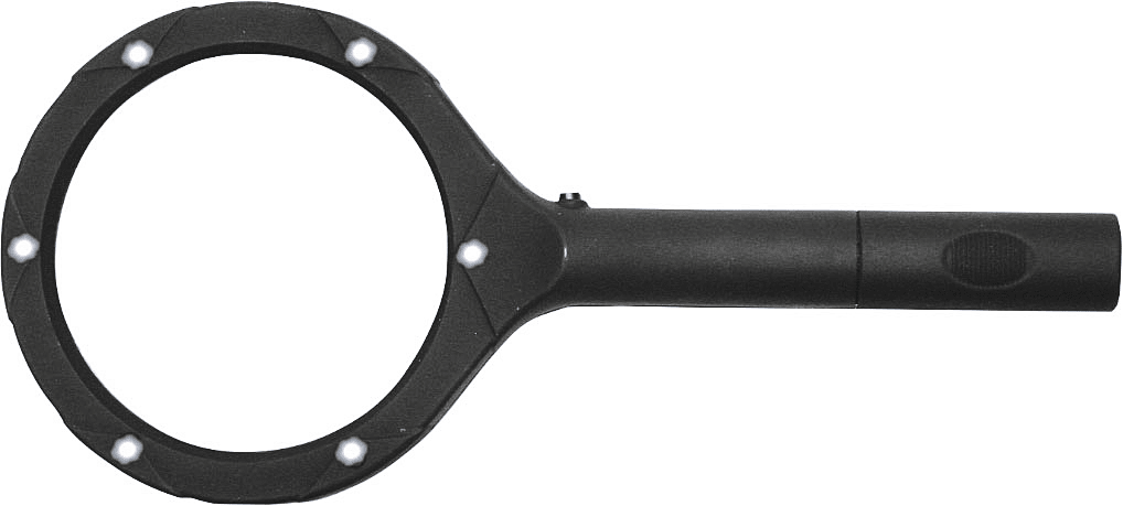 Universal Leuchtlupe mit 6 LED´s