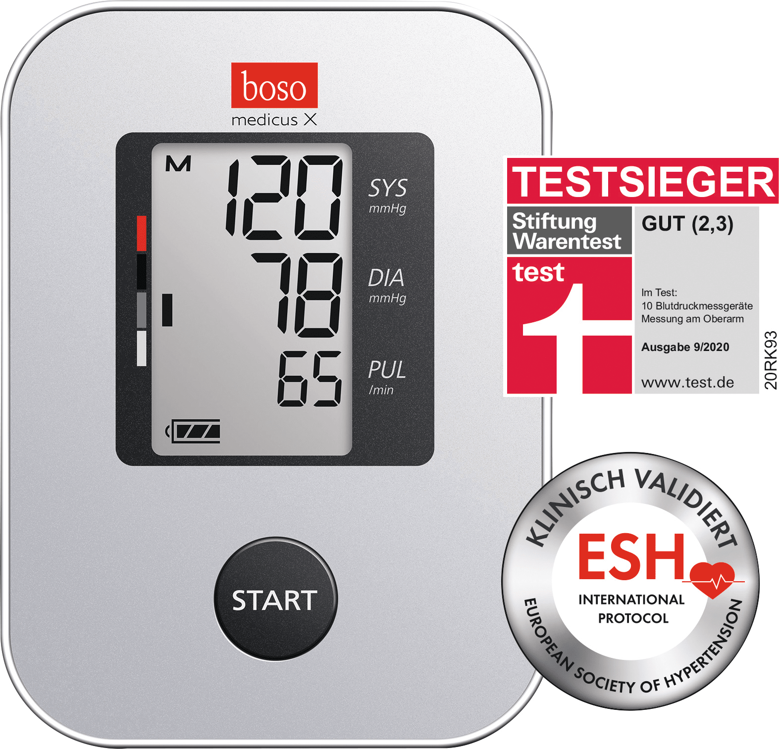 boso Blutdruckmessgeräte für den Oberarm