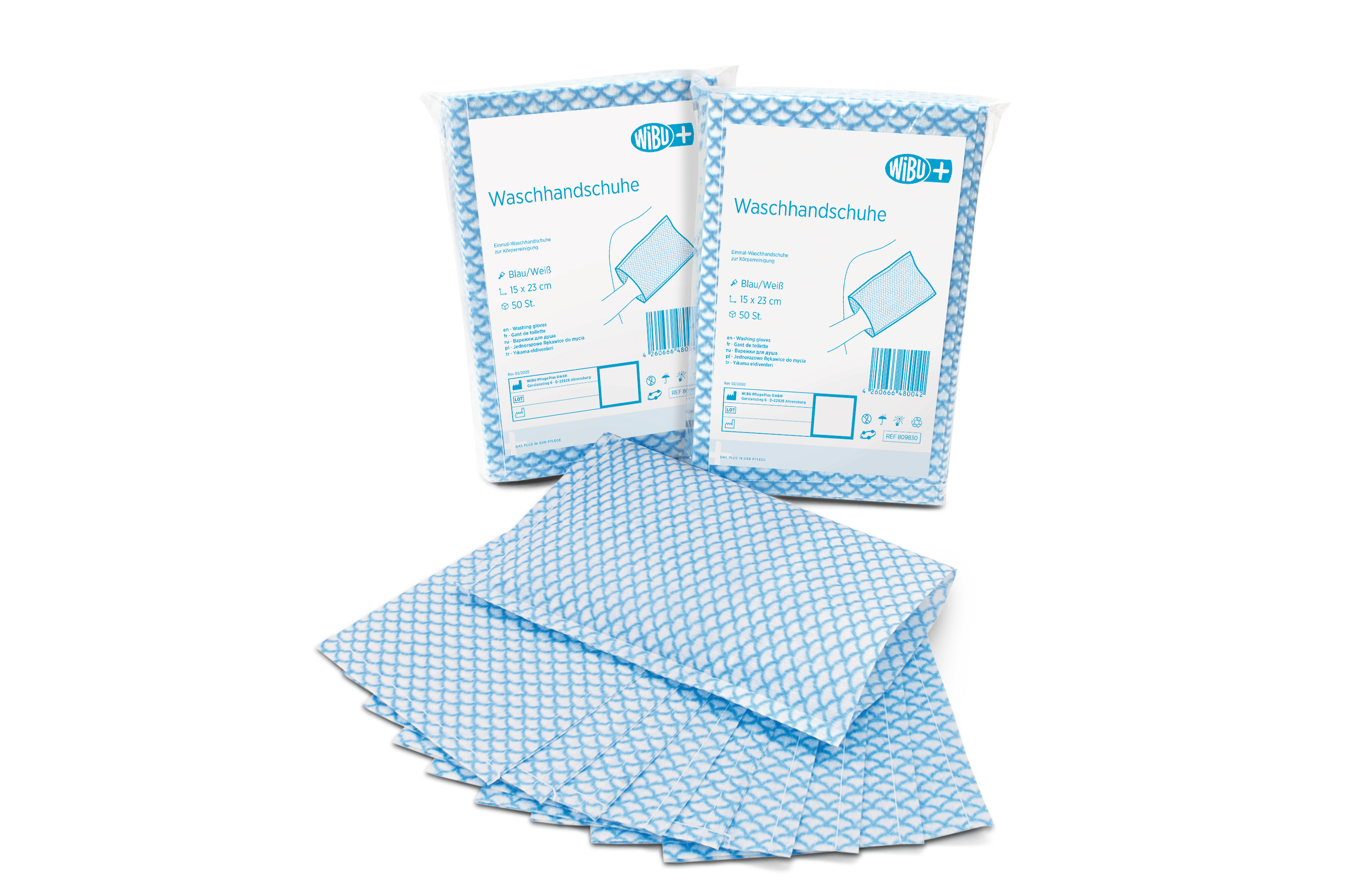 WiBUplus Waschhandschuhe