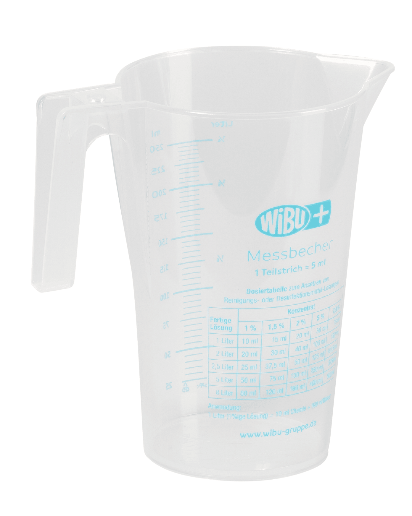 WiBUplus Messbecher 250 ml