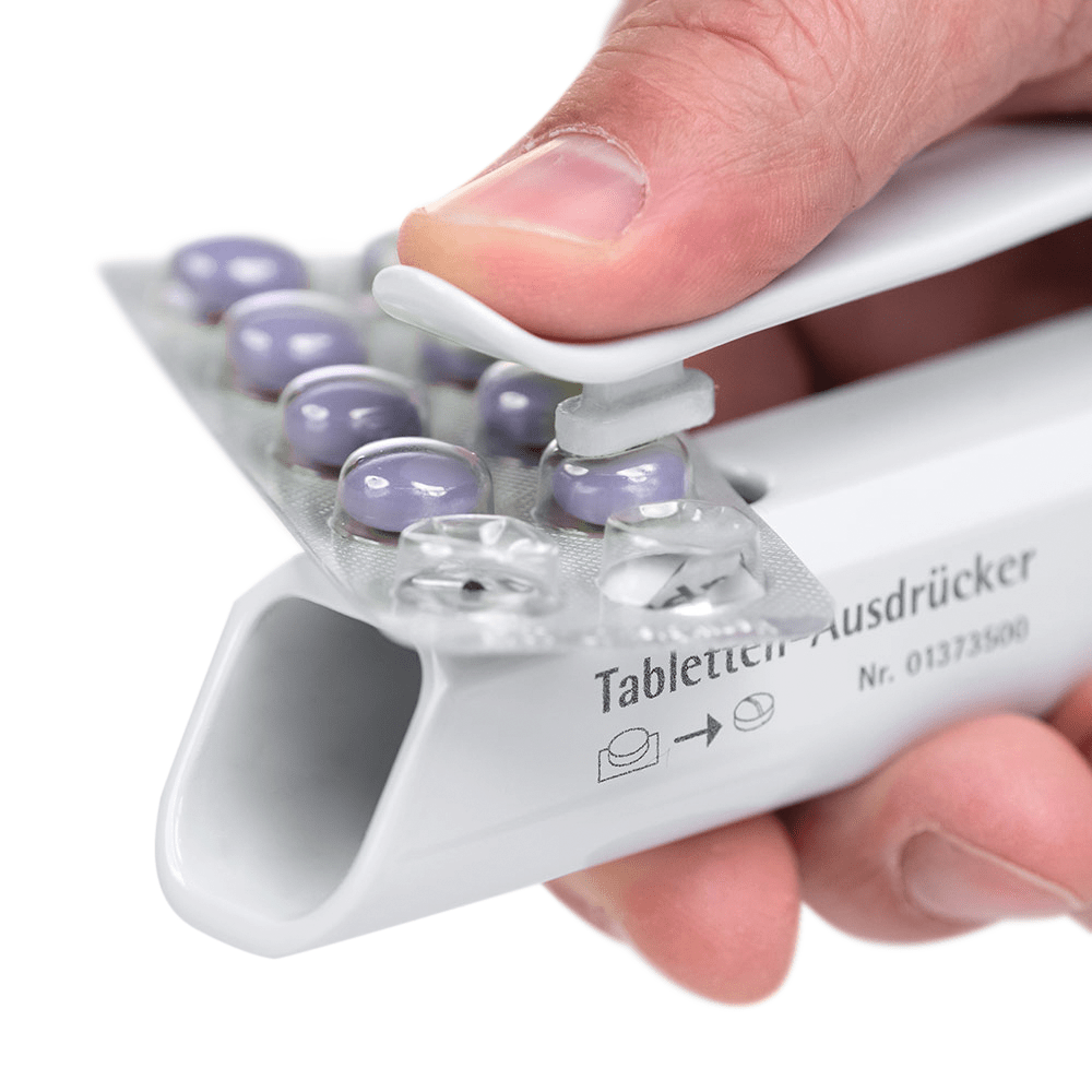 Melipul Tabletten-Ausdrücker, weiß