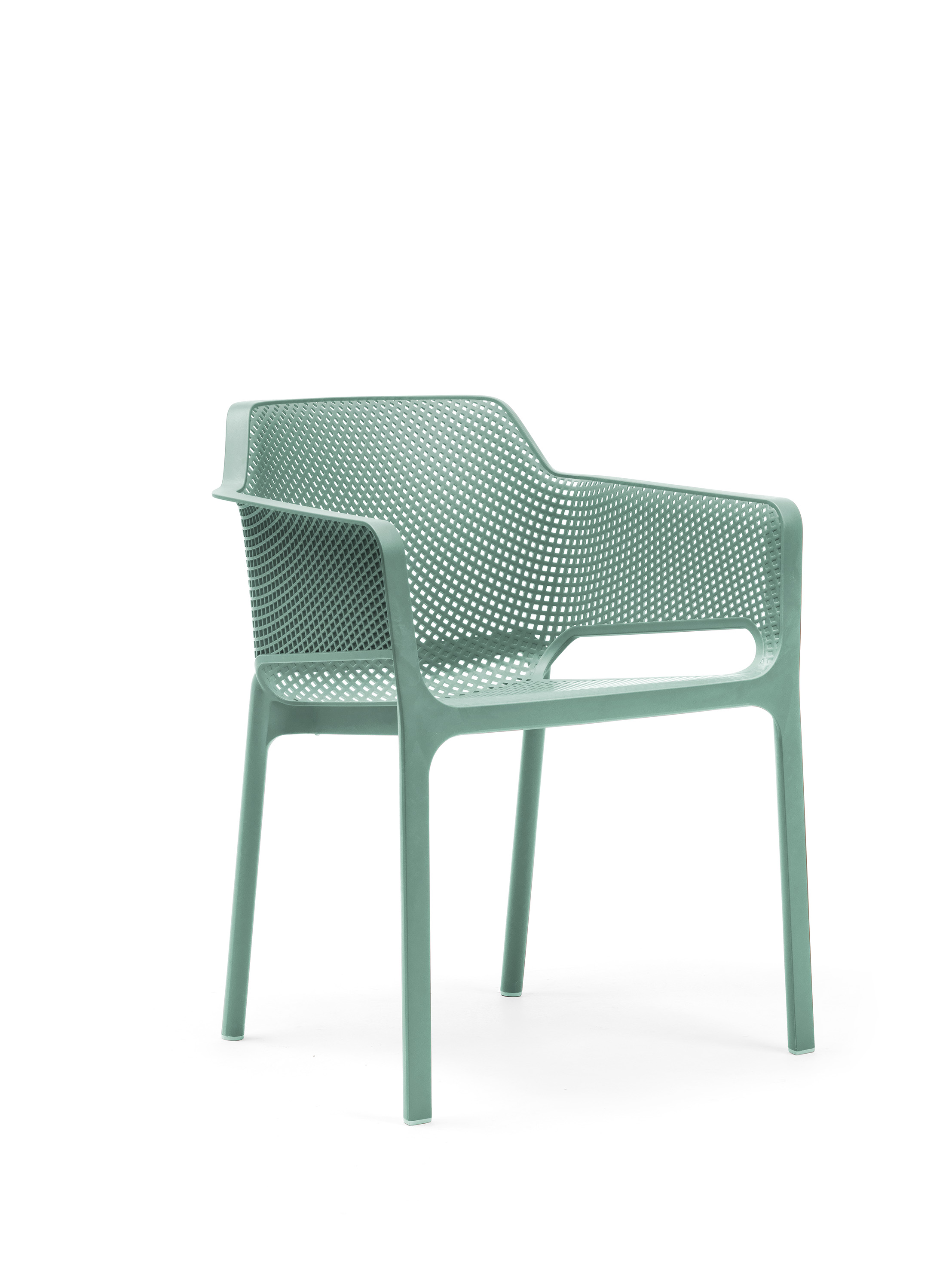 Stapelsessel Net, Kunststoff,  Farbe mintgrün (6er Set) 