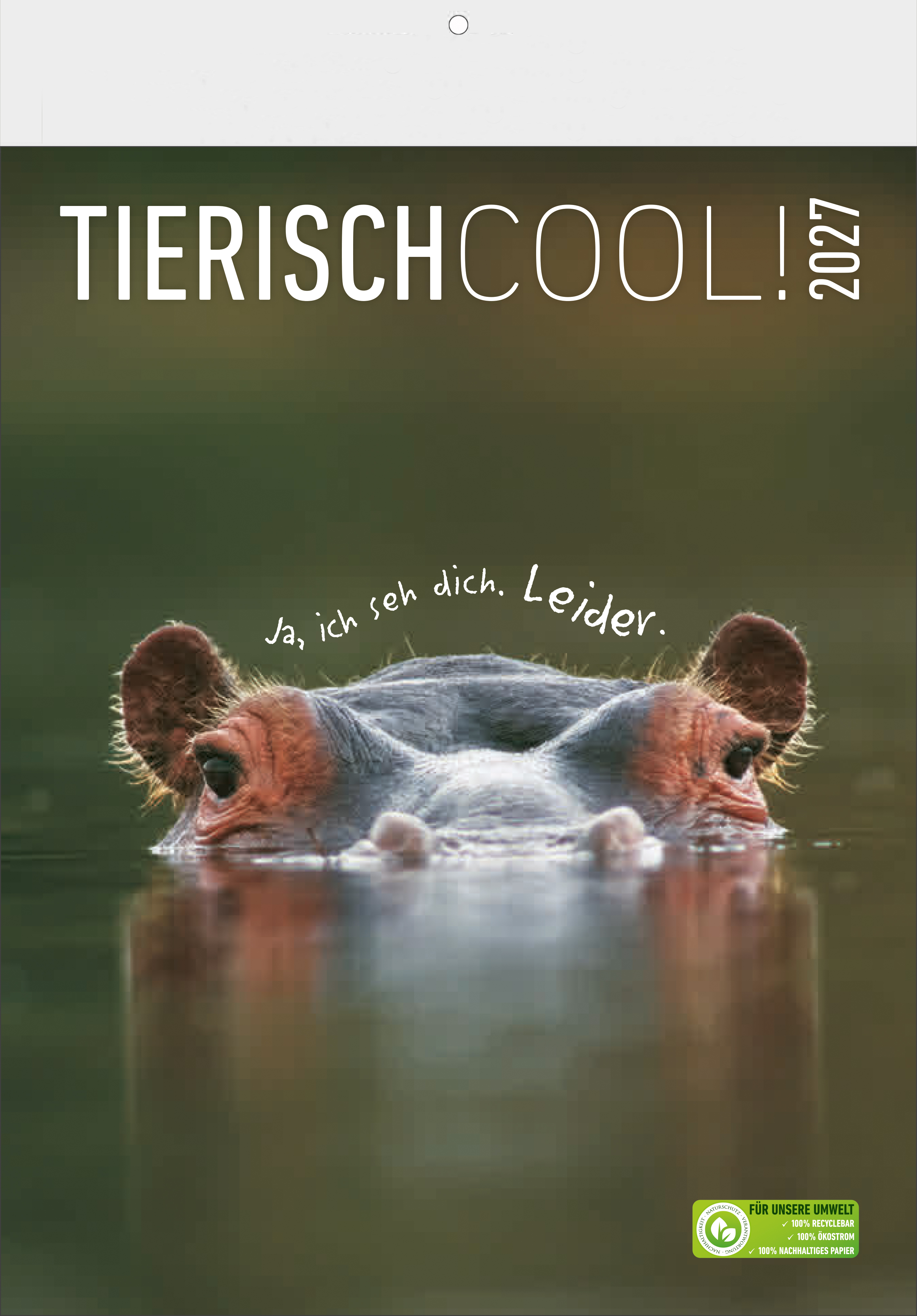 Bildkalender 2027, Tierisch Cool!