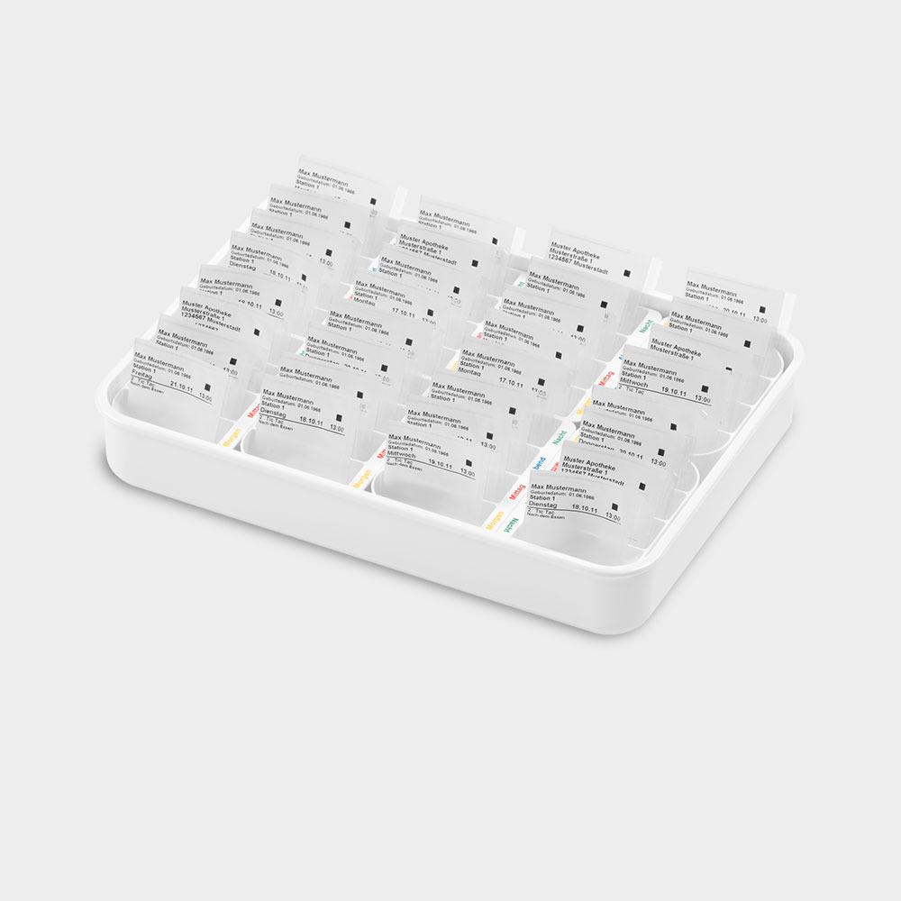 melipul Blister-Dispenser-Tablett 10BD-43